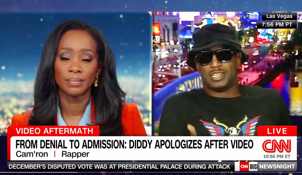 Ach Rapper Rapper Cam'ron Asks 'Why The F**K' CNN Invited Him After Wild Interview